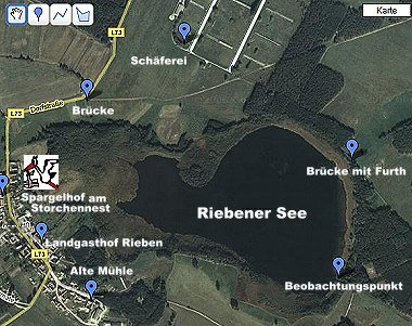Rundweg um den Riebener See